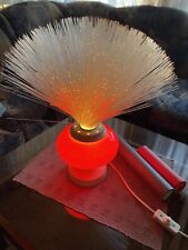 Glasfaser Lampe VEB Schwarza Space Age 70er Jahre DDR  selten 