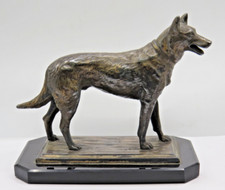 23789/ Alte Figur Hund