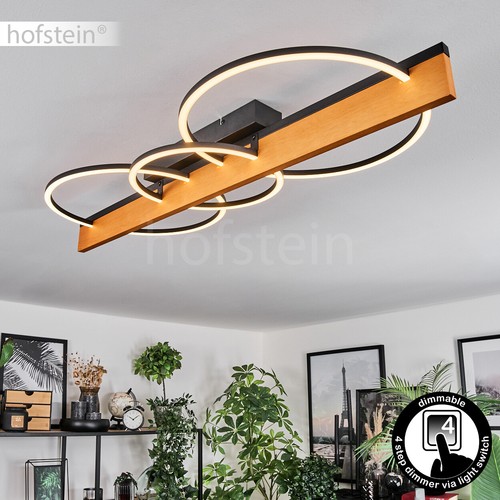Led decken leuchte lampe - lampe, holz