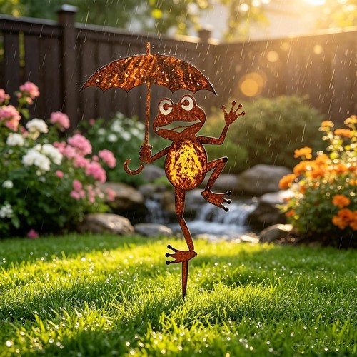 Gartenstecker frosch deko - frosch,