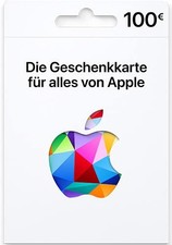 100 € Apple itunes Guthaben Gutschein Gift Card Code Voucher Hundert Euro