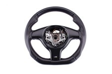 Steering wheel cover with