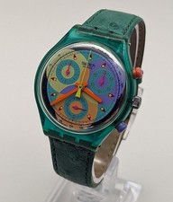 Swatch Chrono SOUND SCL102 Armbanduhr Vintage