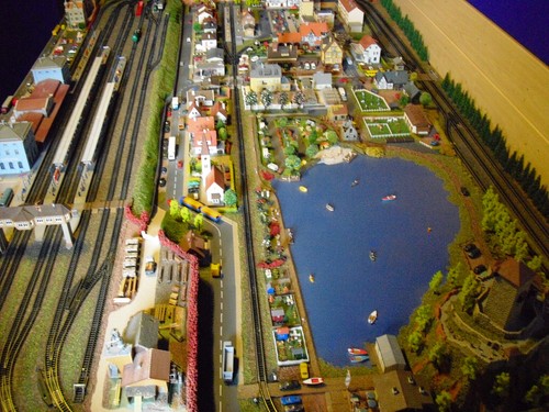 Modelleisenbahn spur - modelleisenbahn, n