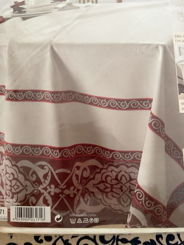 Tischdecke reine baumwolle - tischdecke,