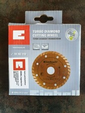 Einhell Turbo-Diamant-Trennscheibe TE-XC 110 Ø 110 x 22,2 mm