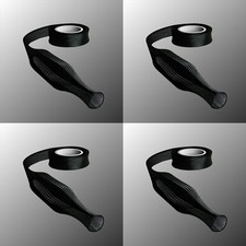 Geflechtschlauch UV beständig Gewebeschlauch 155°C KFZ Solar Audio Kabel Schutz