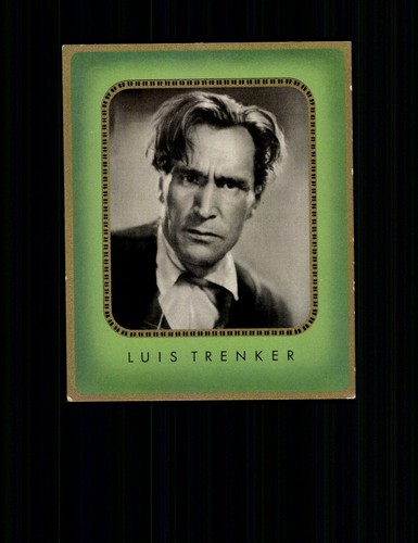 Luis trenker bunte filmbilder - luis,