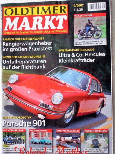 Oldtimer markt porsche - markt, 9-07+porsche