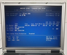 Targa Visionary XP 210 Defekt Vintage Retro Notebook Laptop