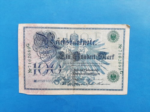 100 mark reichsbanknote - x,