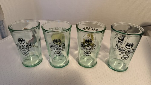 Bacardi gläser 150 jahre - gläser,