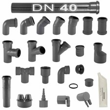 DN 40 HT Rohr Abwasserrohr