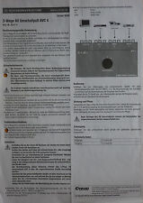 Bedienungsanl.: AV Umschaltpult 3 Way Input Control B-TECH SpeaKa BT313 - AVC4