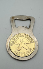 Vintage Flaschenöffner Bier Öffner DDR VEB Steinkohlenwerk Martin Hoop Zwickau