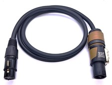 XLR Female-Speakon Kabel mit Neutrik NL2FXX-W-S vers. Längen