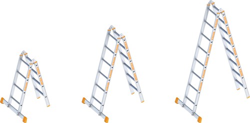 Layher klappleiter alu - klappleiter,