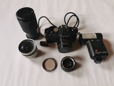 Revueflex SD1 Spiegelreflexkamera mit Objektiven und Zubehör, M42-Gewinde