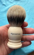 Shavemac – 28 mm Silvertip-Dachshaar Rasierpinsel