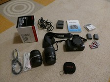 Canon EOS 400D mit EF-S 18-55mm und EF 55-200mm Objektiv, Zubehörpaket 2.Akku