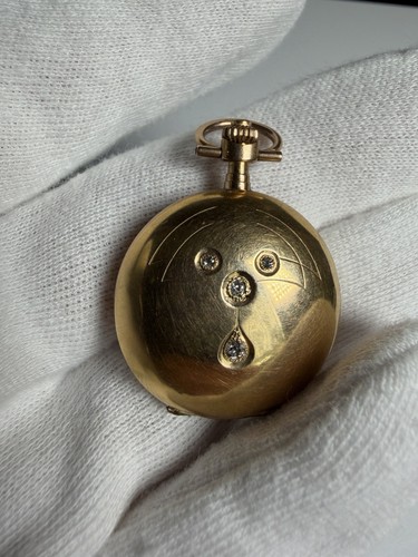 Damen taschenuhr 585 - damen, 3x