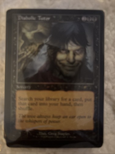 Diabolic tutor mtg retro - diabolic,