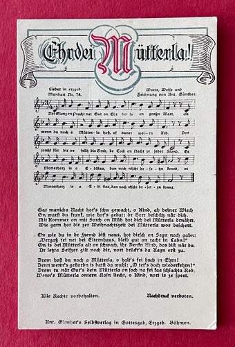 Erzgebirge lied von anton - ak,