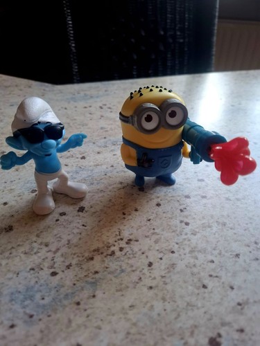 Happy meals figuren schlumpf - happy,