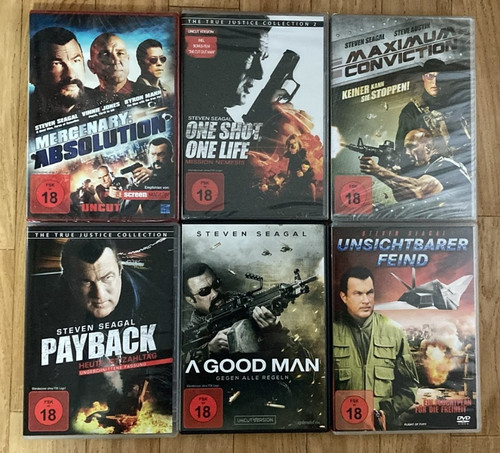 Steven seagal dvd sammlung - steven, 6