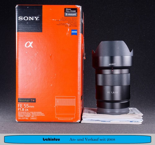 Sony zeiss sonnar sel55f18z - sony,