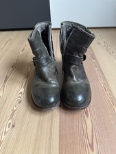 MOMA Damen Stiefeletten, Grün, Größe 38,5, Mit Original Karton