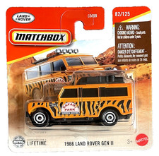 Matchbox 1966 Land Rover Gen 2 82/125 2025 1:64 Modellauto Spielzeug Safari Park