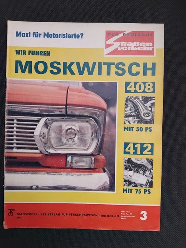 Der deutsche straßenverkehr - der,