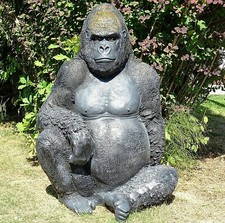 XXL Premium sitzender Gorilla