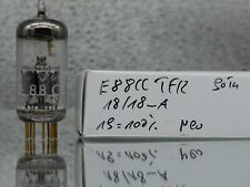 1x Telefunken  E88CC CCA 50th NOS/ testet Ulm Stamp TAB Röhre Tube Tube NOS 02