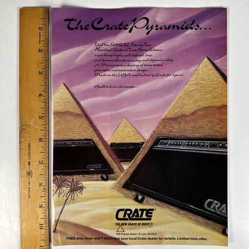 Crate pyramids verstärker - pyramids,