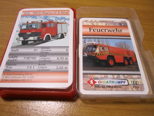 Quartett feuerwehr von - quartett, "feuerwehr"