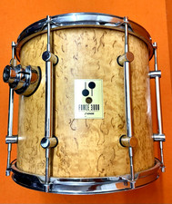 Rare Vintage 14“ Tom Sonor Force 3000 scandinavian birch Maserbirke