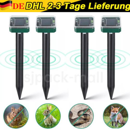 4stk solar maulwurfschreck - 4stk.,