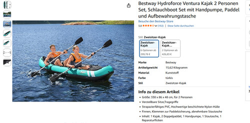 Hydroforce ventura kajak 2 - ventura,