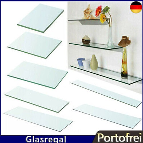 Glasregal wandregal glasboden - glasregal,