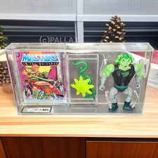 MASTERS OF THE UNIVERSE VINTAGE 1967 SNAKE FACE + MINI-COMIC UKG 80% /  1987