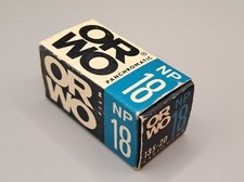ORWO NP 18 135-20 Panchromatic Kleinbild Negativfilm 50 ASA von 1967 neu OVP