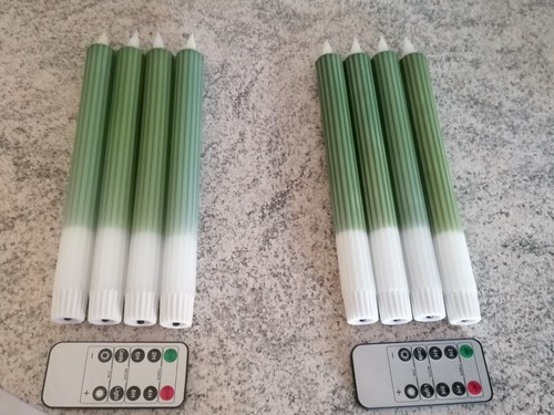 Led stabkerzen mit timer und - mit,