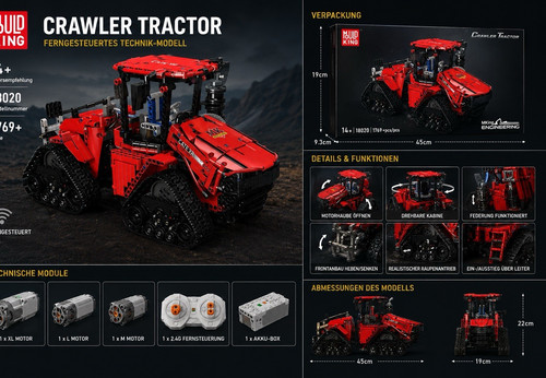 Mould king technik crawler - technik,