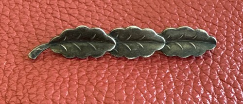 Brosche silber blätter - brosche, 3