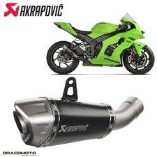 Auspuff Kawasaki ZX-10 R 1000 ABS Ninja 2020-2025 AKRAPOVIC Titan Schwarz RC S...