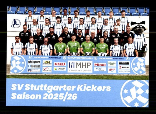 Original mannschaftskarte - original,