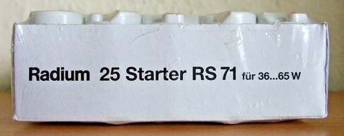 Radium starter für - starter, rs