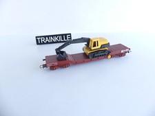 JOUEF FRANCE HO DREHGESTELL-TIEFWAGEN + BAGGERZUGMASCHINE